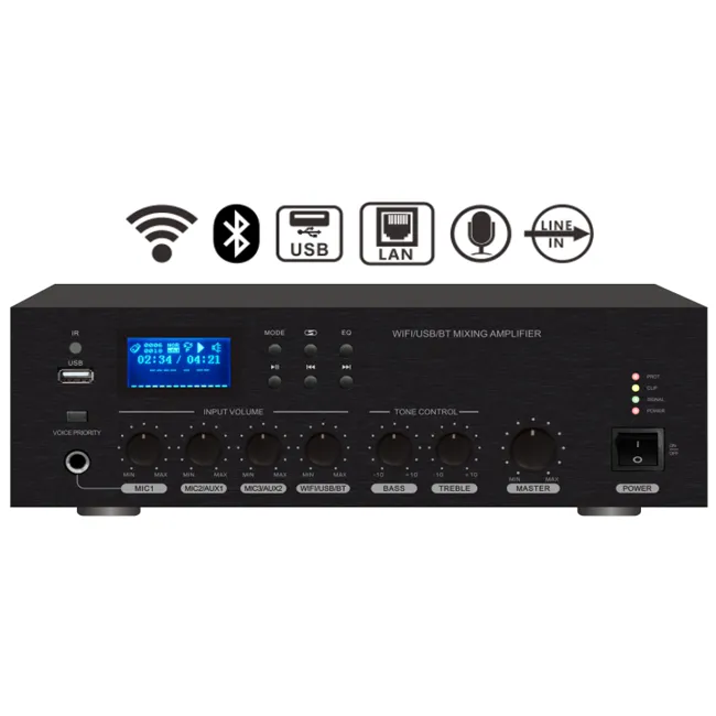 Mini WiFi Bluetooth USB Mixer Amplifier